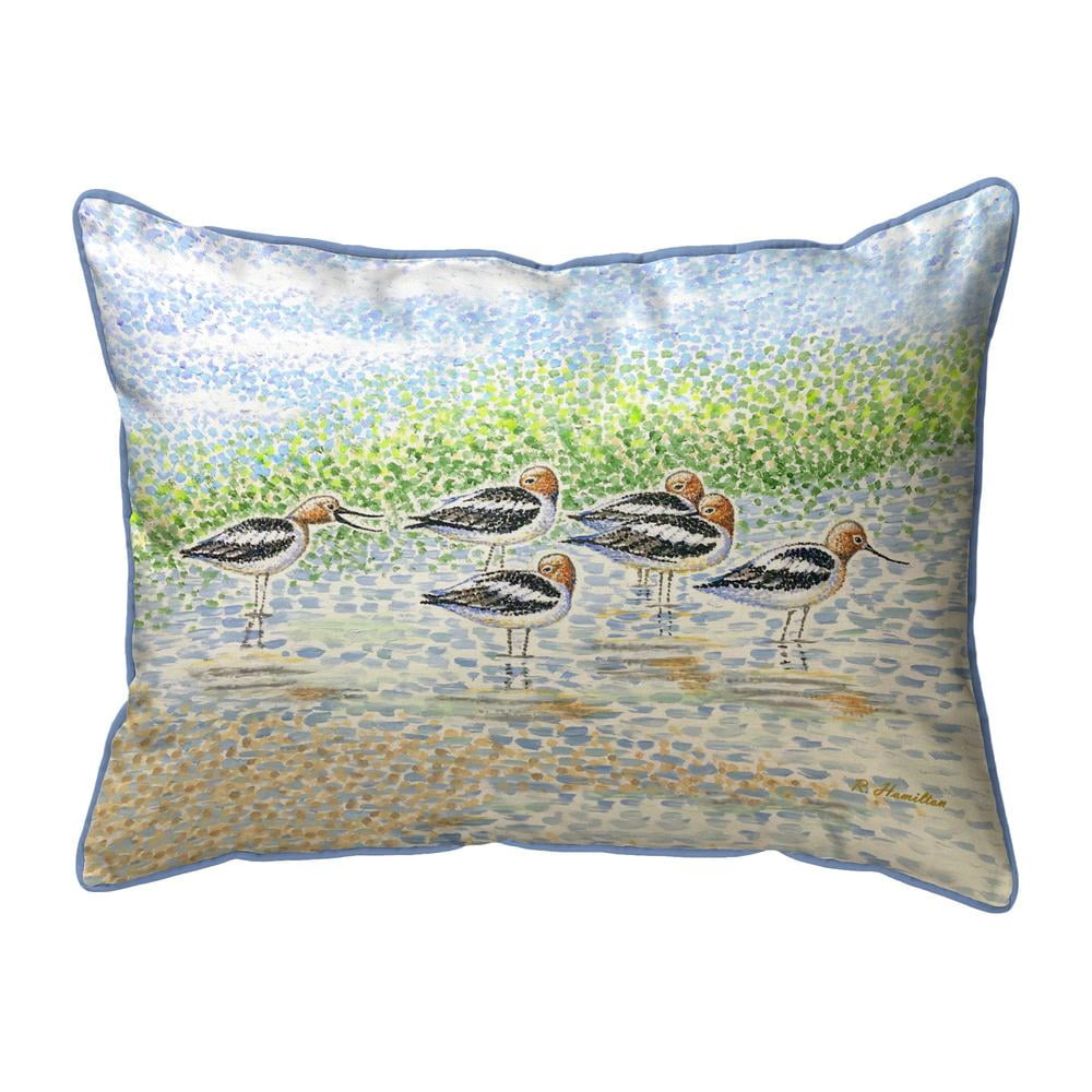 16 x 20 in. Summer Avocets Indoor & Outdoor Pillow - Large