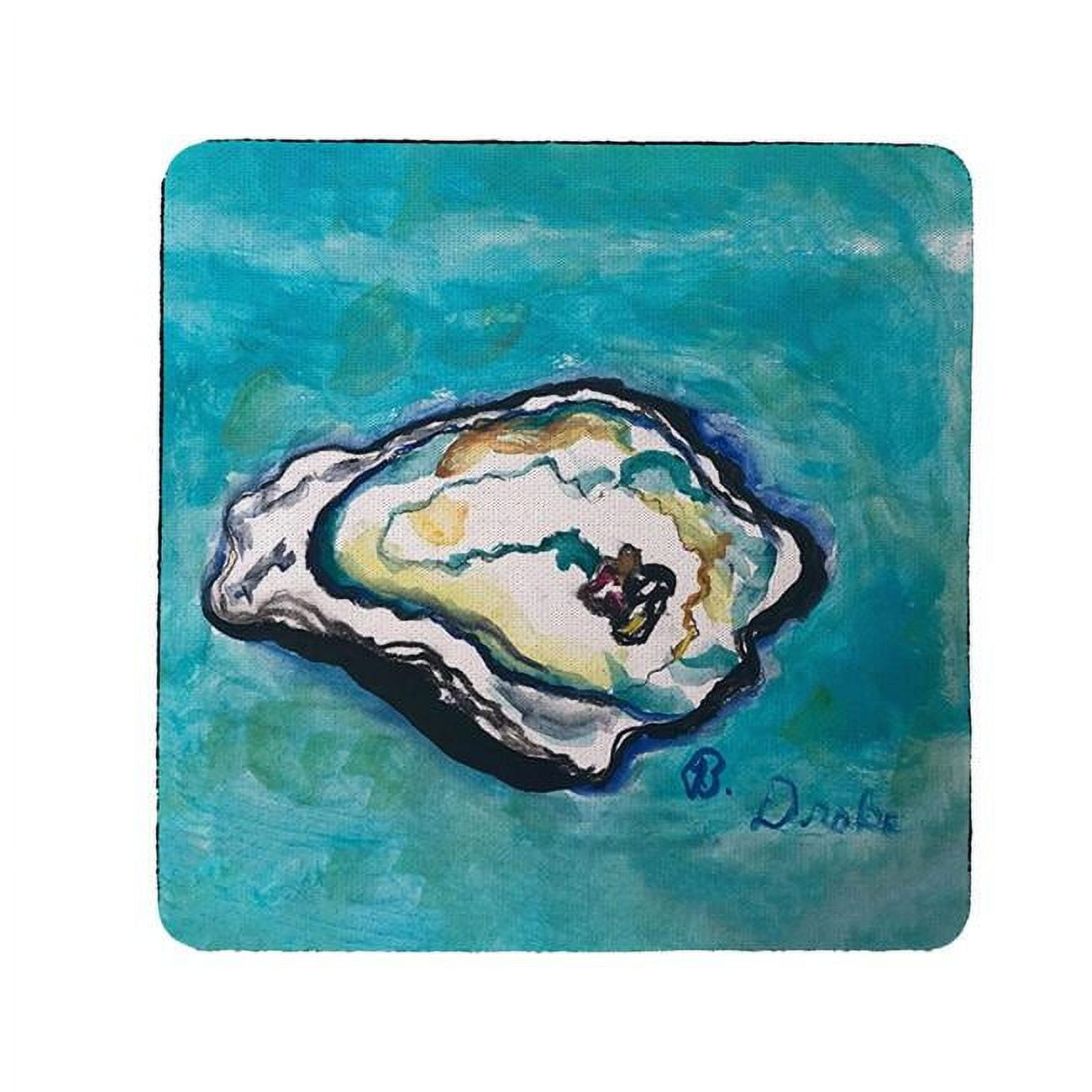 Picture of Betsy Drake CT1427 Single Oyster Coaster - Set of 4