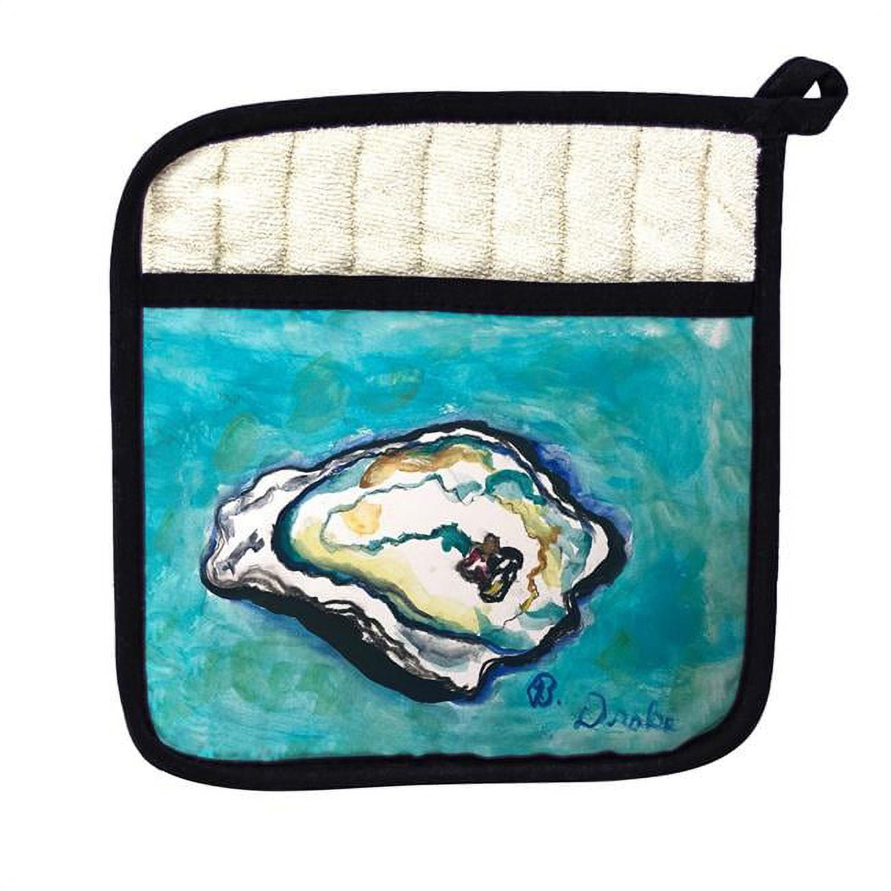 Picture of Betsy Drake PT1427 Single Oyster Pot Holder