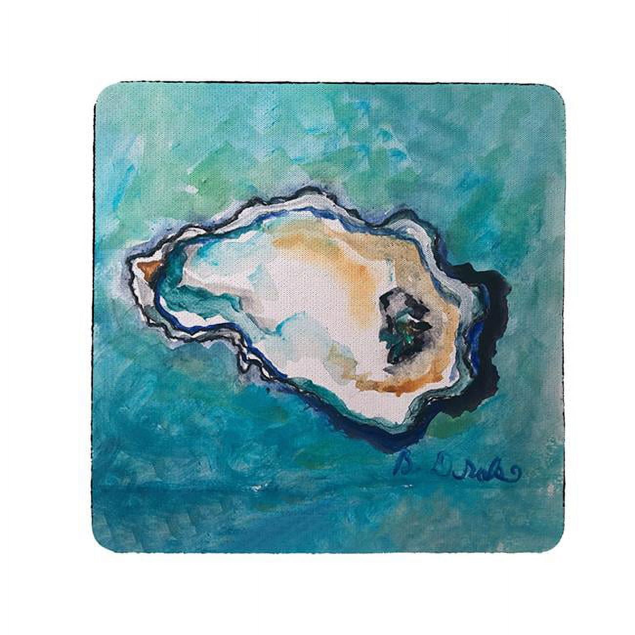 Picture of Betsy Drake CT1428 Single Oyster II Coaster - Set of 4