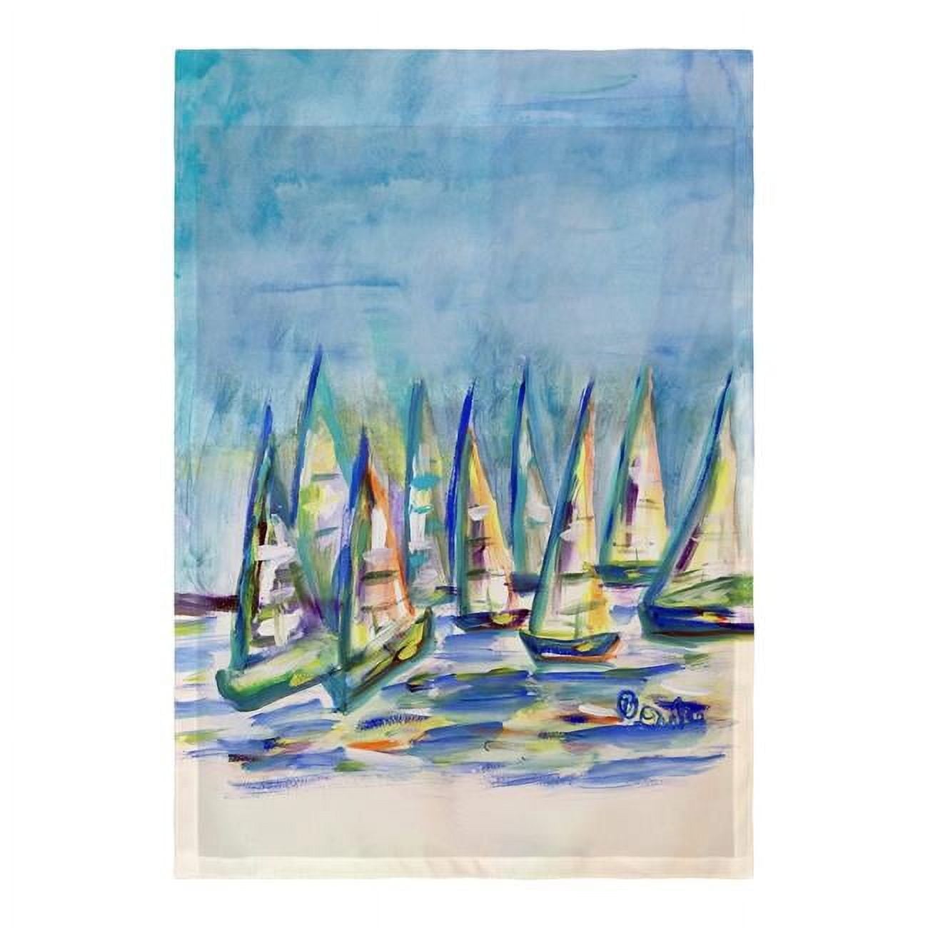 12.5 x 18 in. More Sailboats Flag