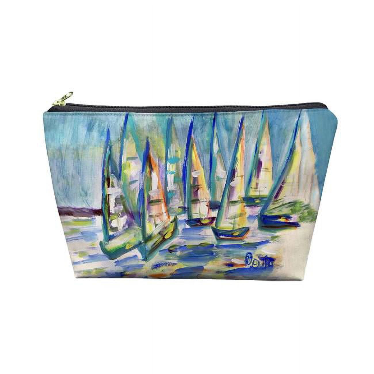 8.5 x 6 in. More Sailboats Pouch