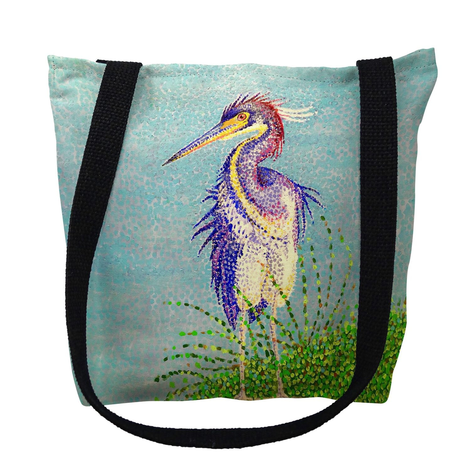 16 x 16 in. Windy Louisiana Heron Tote Bag - Medium