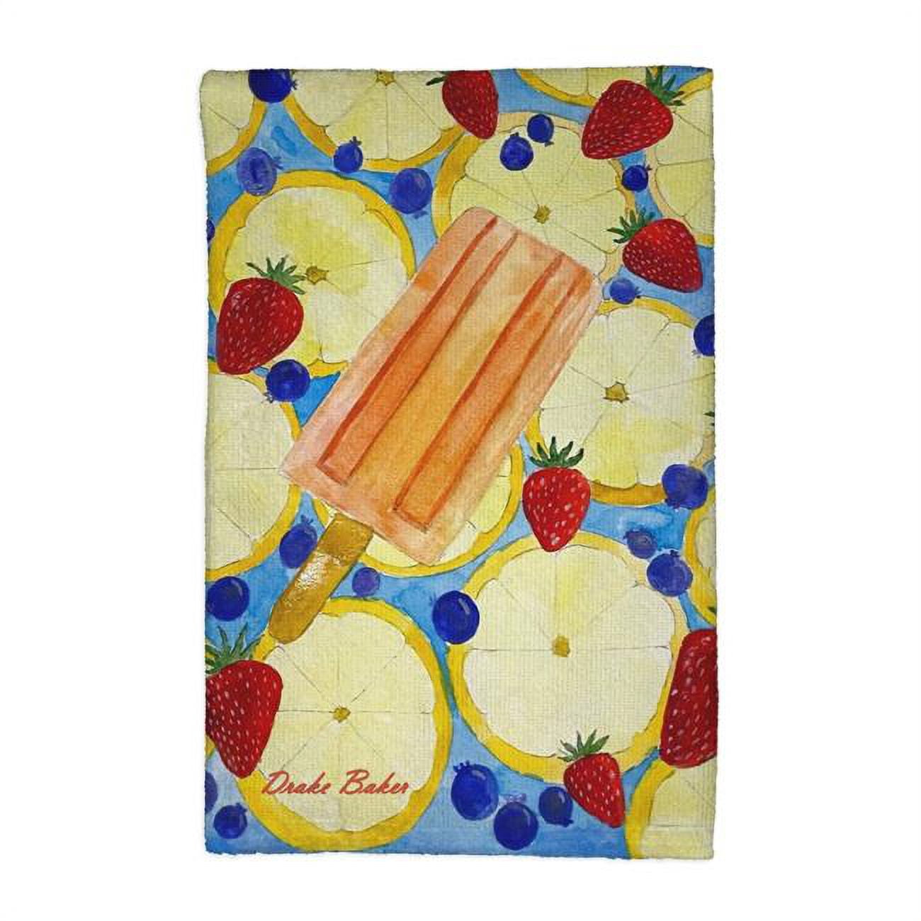 Picture of Betsy Drake KT1359 16 x 25 in. Lollipop Kitchen Towel