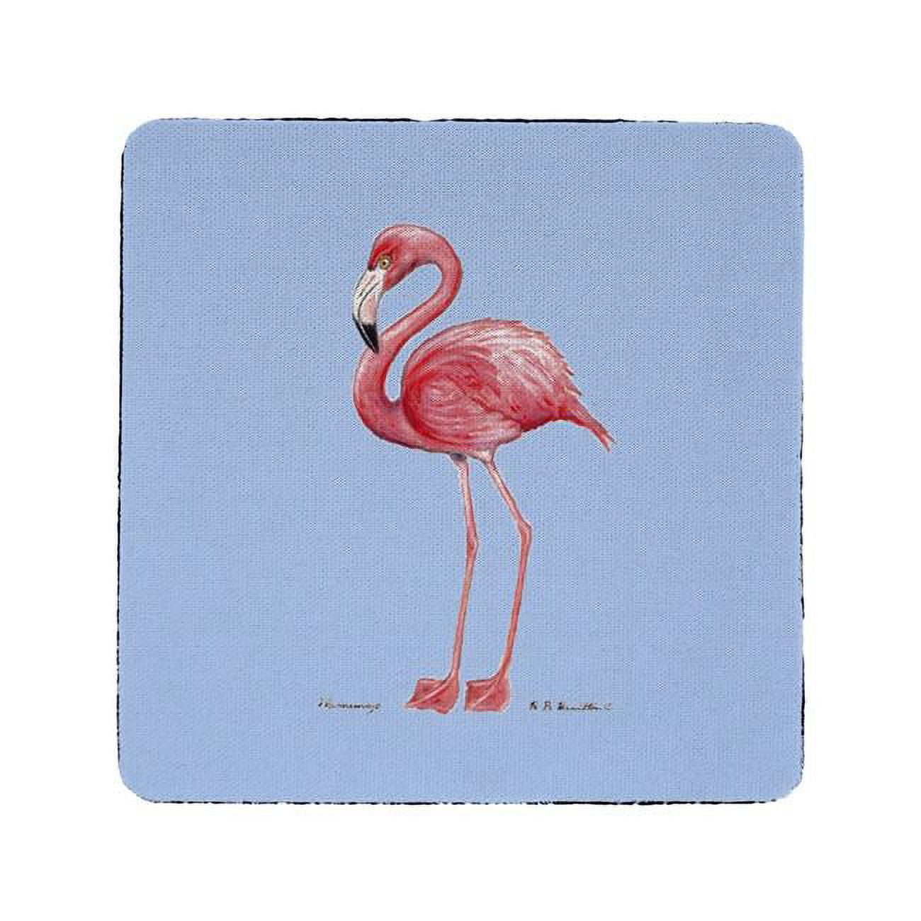 Picture of Betsy Drake CT084B Flamingos Coaster, Tiled - Set of 4