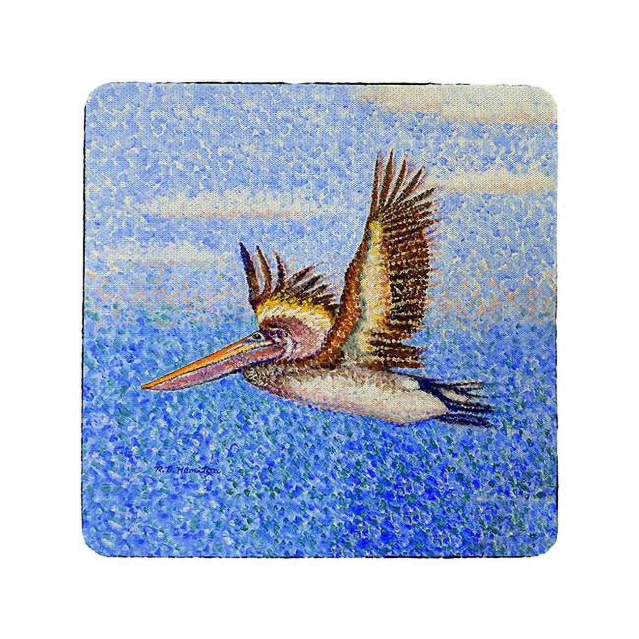 Picture of Betsy Drake CT1341 Flying Pelican Coaster - Set of 4