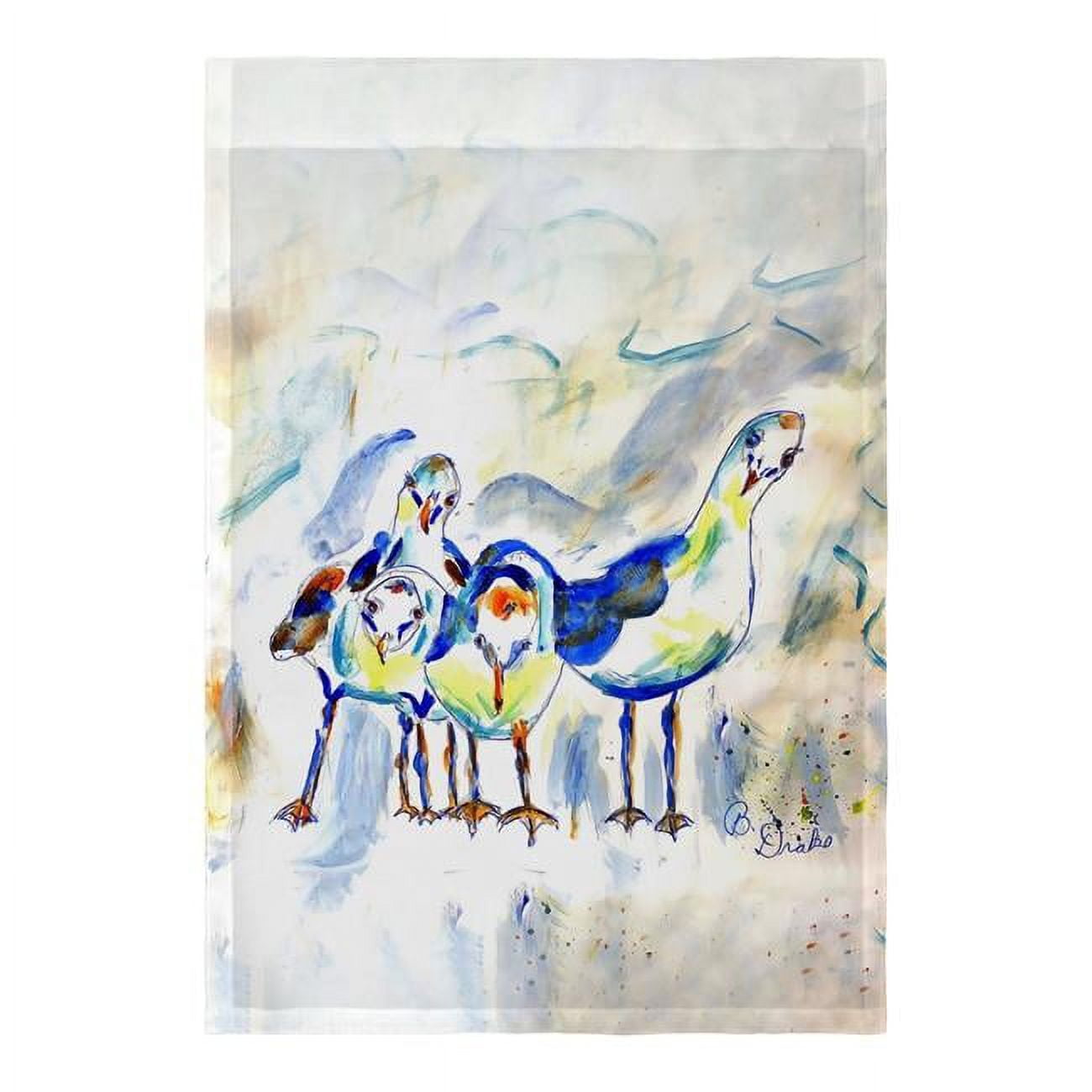 12.5 x 18 in. Sea Gull Gals Flag