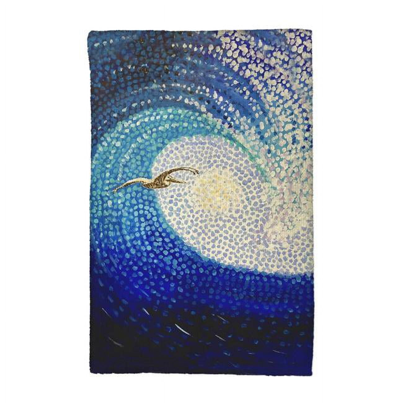 Picture of Betsy Drake KT1432 16 x 25 in. Wave & Pelican Kitchen Towel