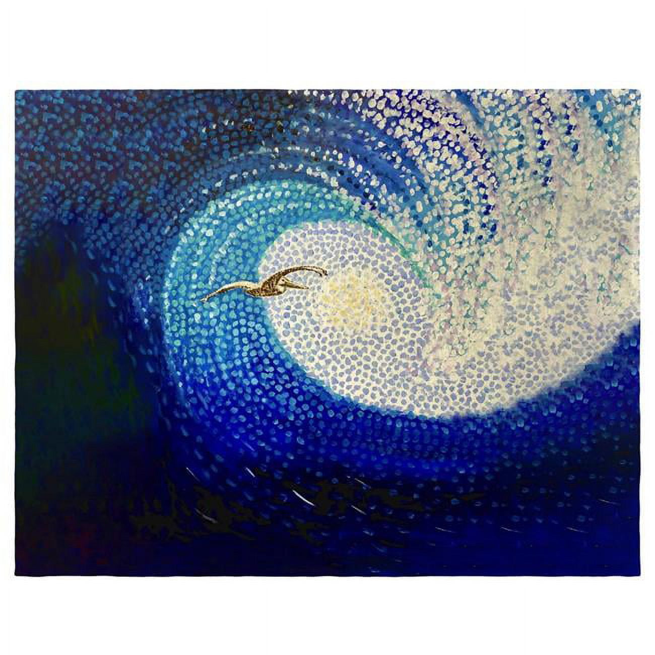 Picture of Betsy Drake PM1432 14 x 18 in. Wave & Pelican Place Mat - Set of 4