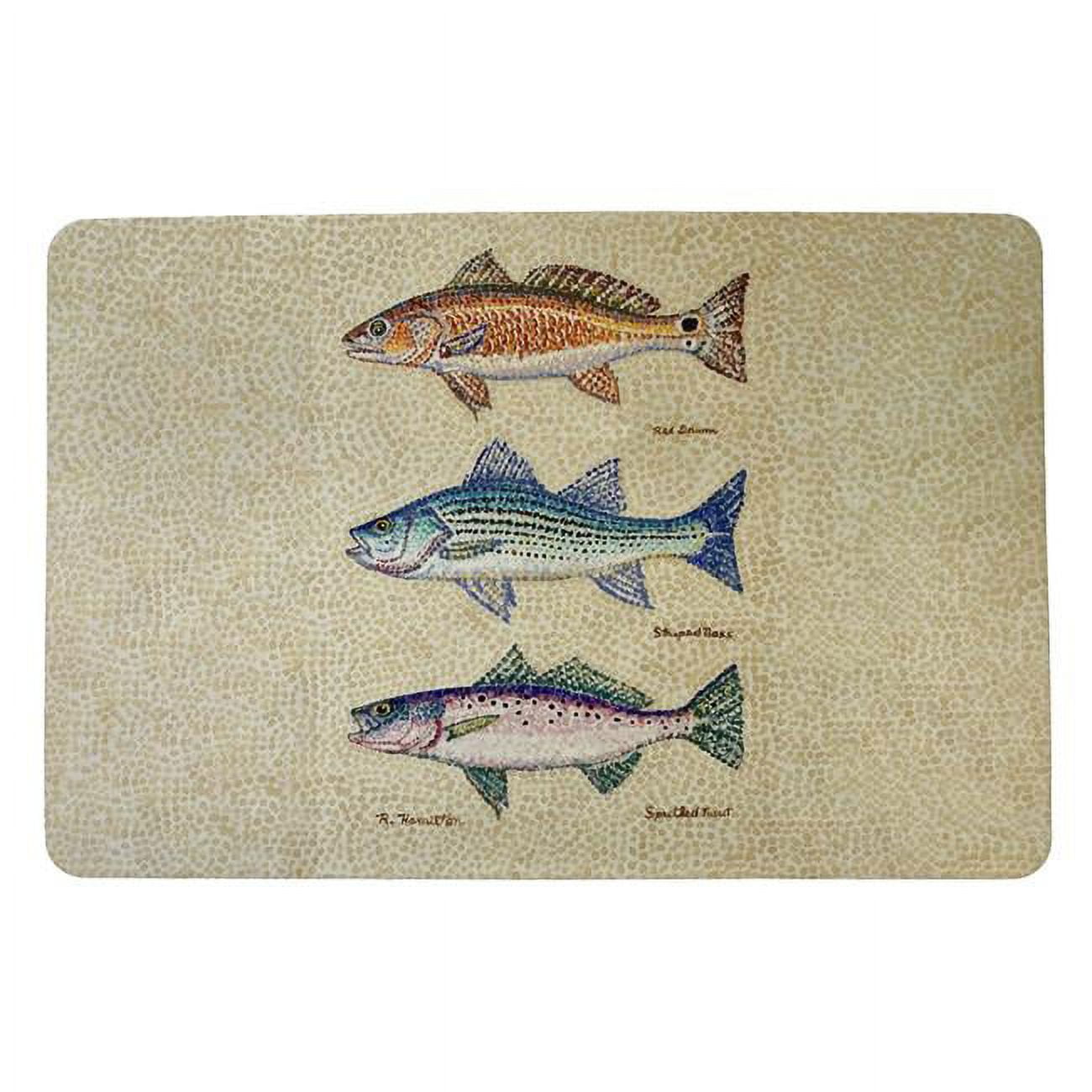 18 x 26 in. Creek Fish Door Mat