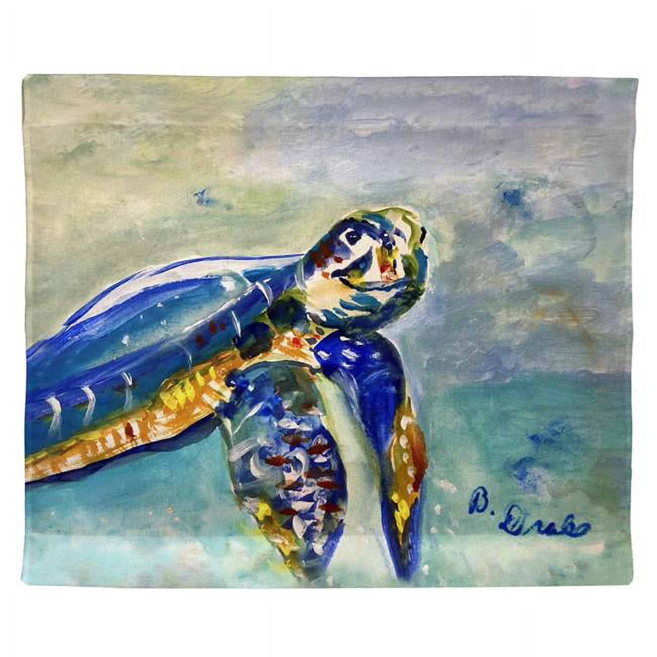 24 x 30 in. Happy Sea Turtle Outdoor Wall Hanging