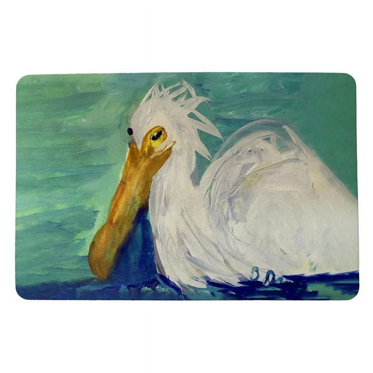 18 x 26 in. Crazy Egret Door Mat