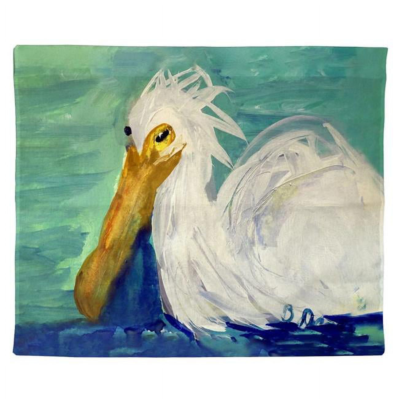 24 x 30 in. Crazy Egret Outdoor Wall Hanging