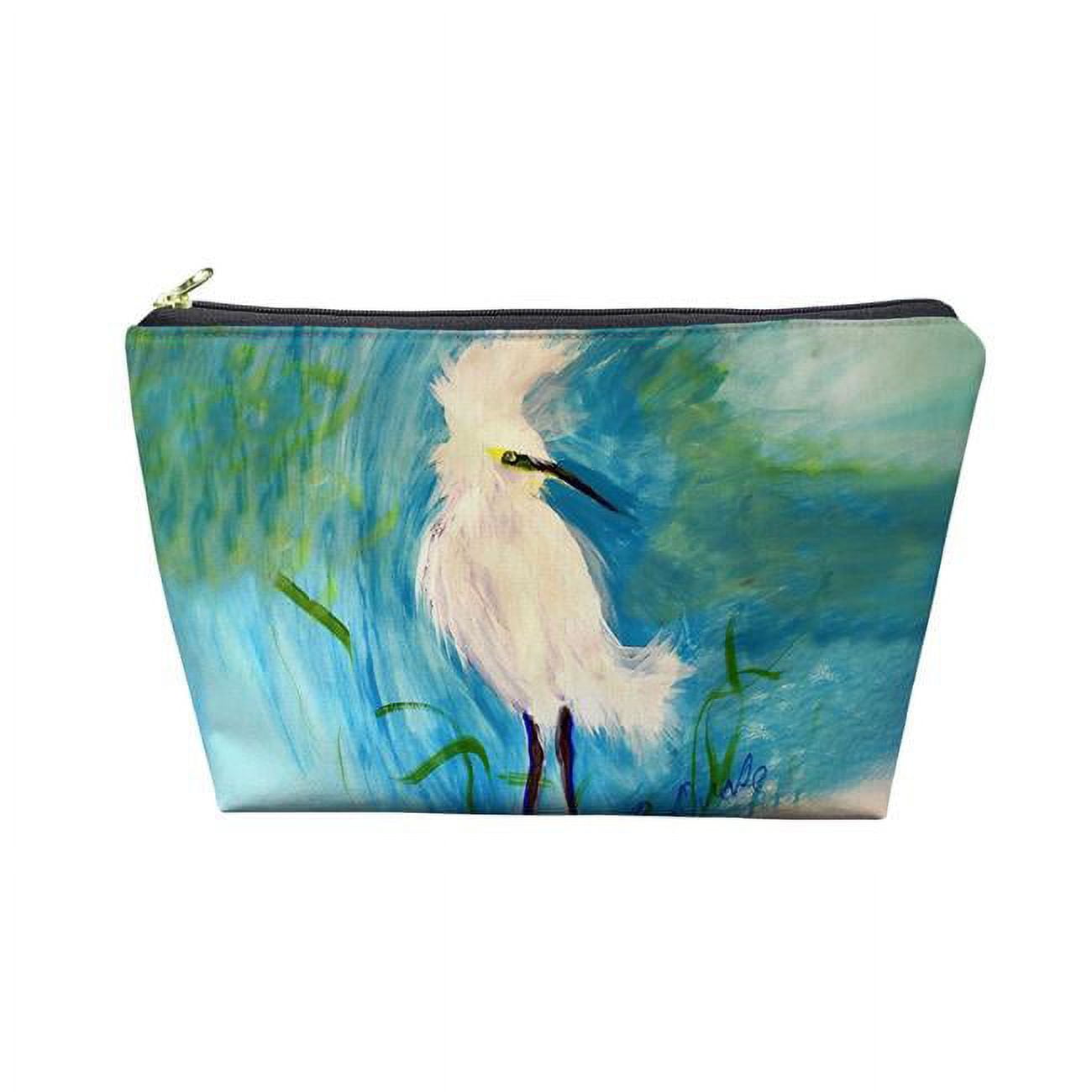 8.5 x 6 in. Wacky Egret Pouch