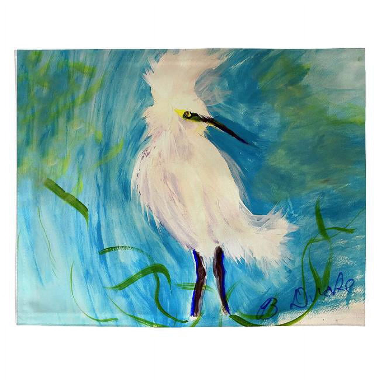 Picture of Betsy Drake PM1440 14 x 18 in. Wacky Egret Place Mat - Set of 4