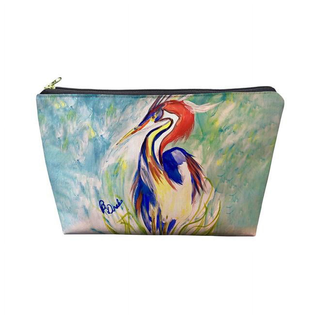 8.5 x 6 in. Wacky Louisiana Heron Pouch