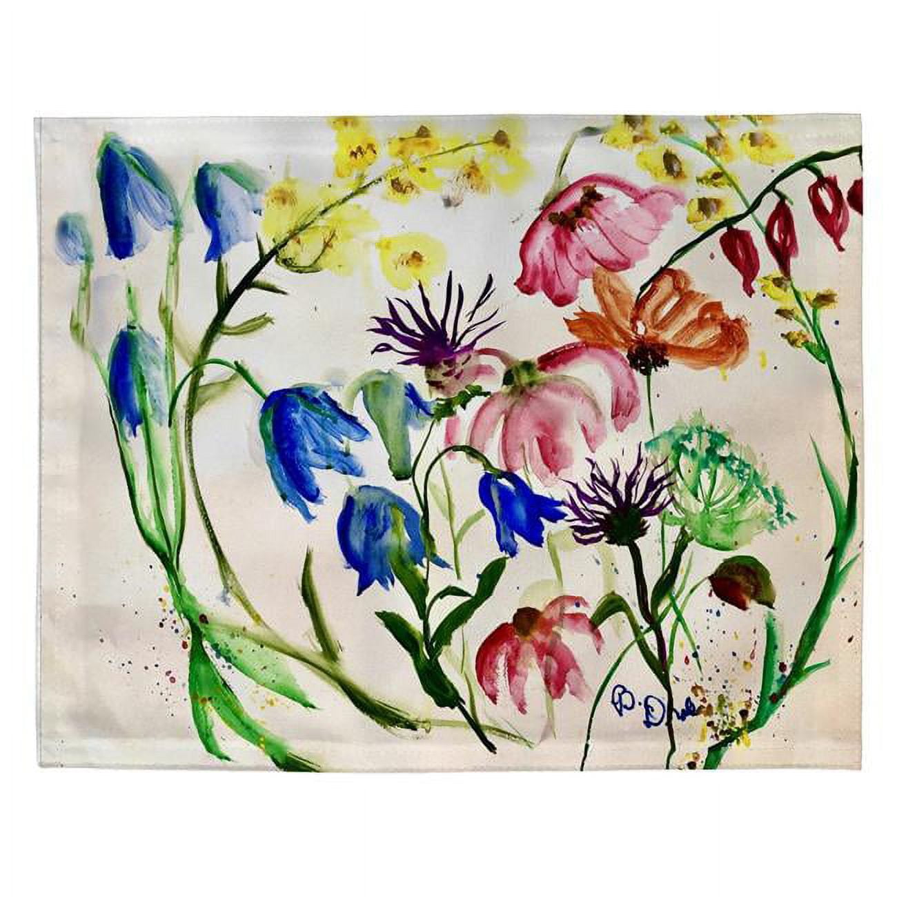 Picture of Betsy Drake PM1443 14 x 18 in. Garden Colors Place Mat - Set of 4