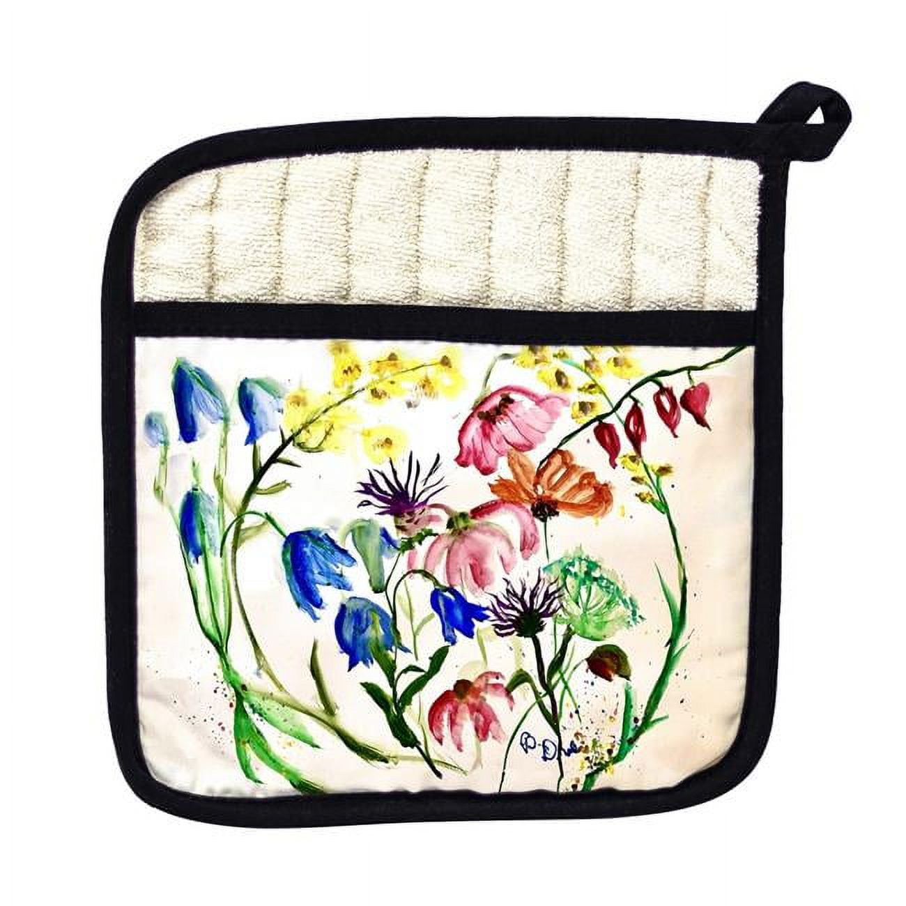 Picture of Betsy Drake PT1443 Garden Colors Pot Holder