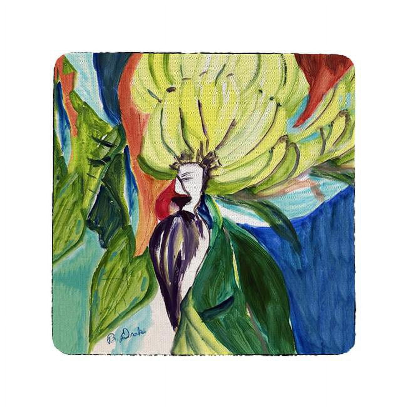 Picture of Betsy Drake CT1371 Bunch of Bananas Coaster - Set of 4