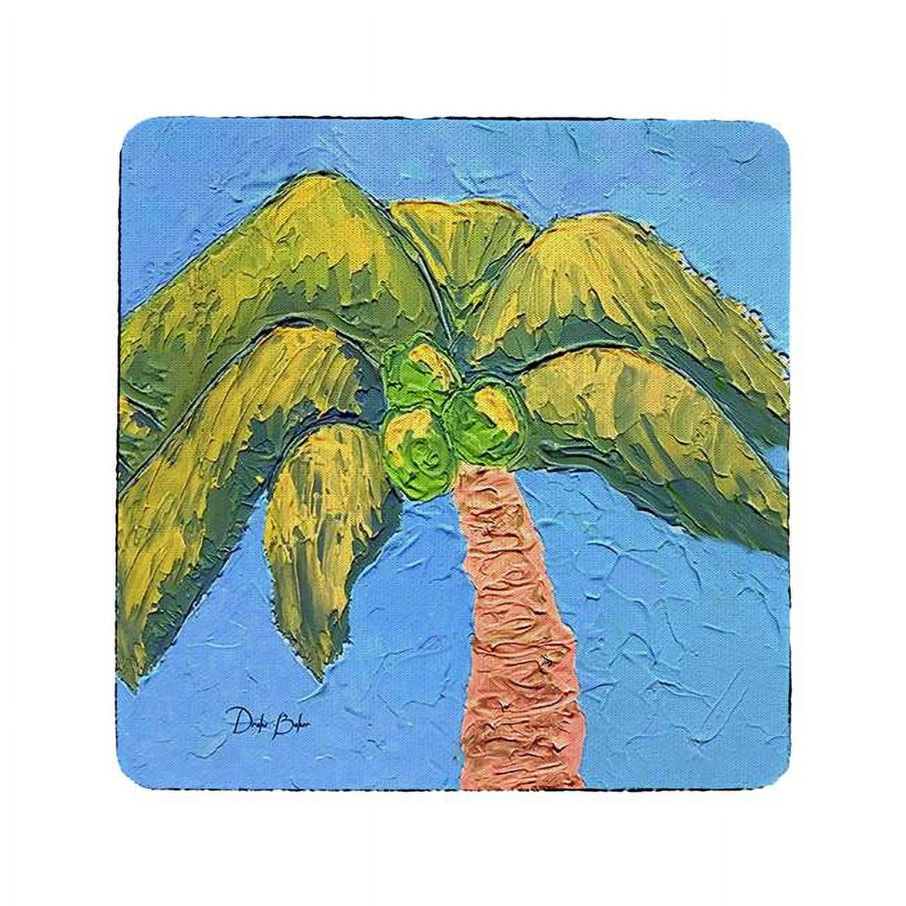 Picture of Betsy Drake CT1369 Drakes Palm Tree Coaster - Set of 4