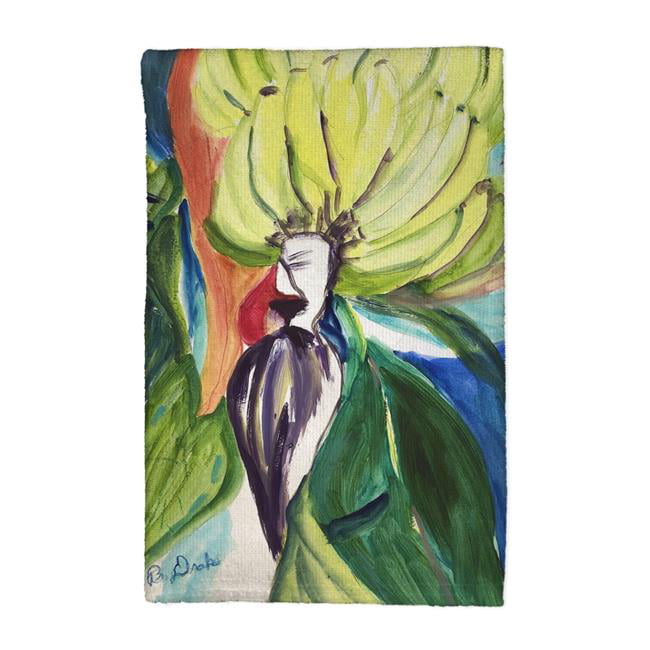 Picture of Betsy Drake KT1371 16 x 25 in. Bunch of Bananas Kitchen Towel
