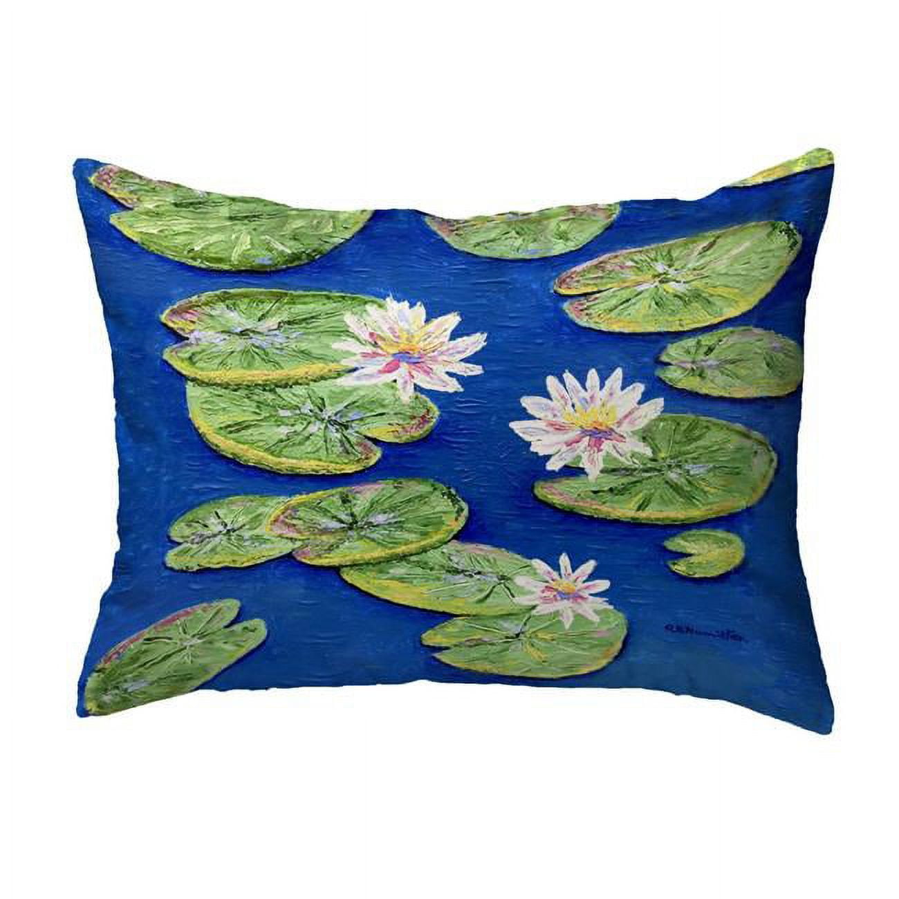 16 x 20 in. Lily Pads No Cord Pillow