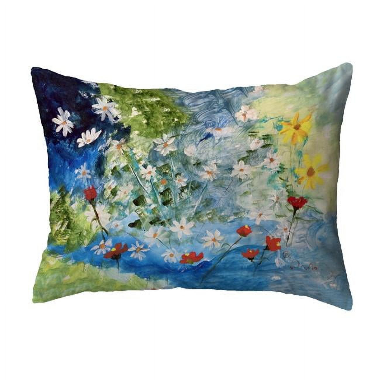 11 x 14 in. Many Wildflowers Non-Corded Pillow - Small