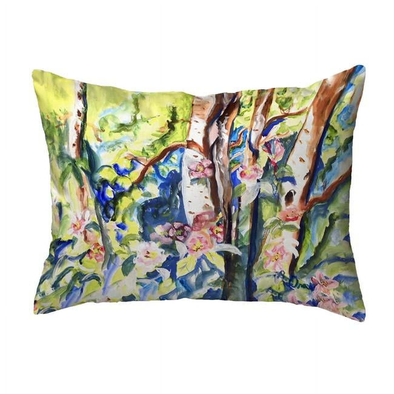 16 x 20 in. Birch Tree Wood No Cord Pillow