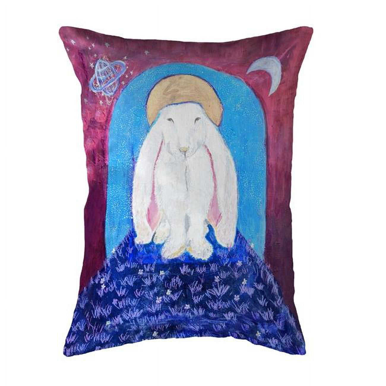 11 x 14 in. Night Bunny Small Noncorded Pillow