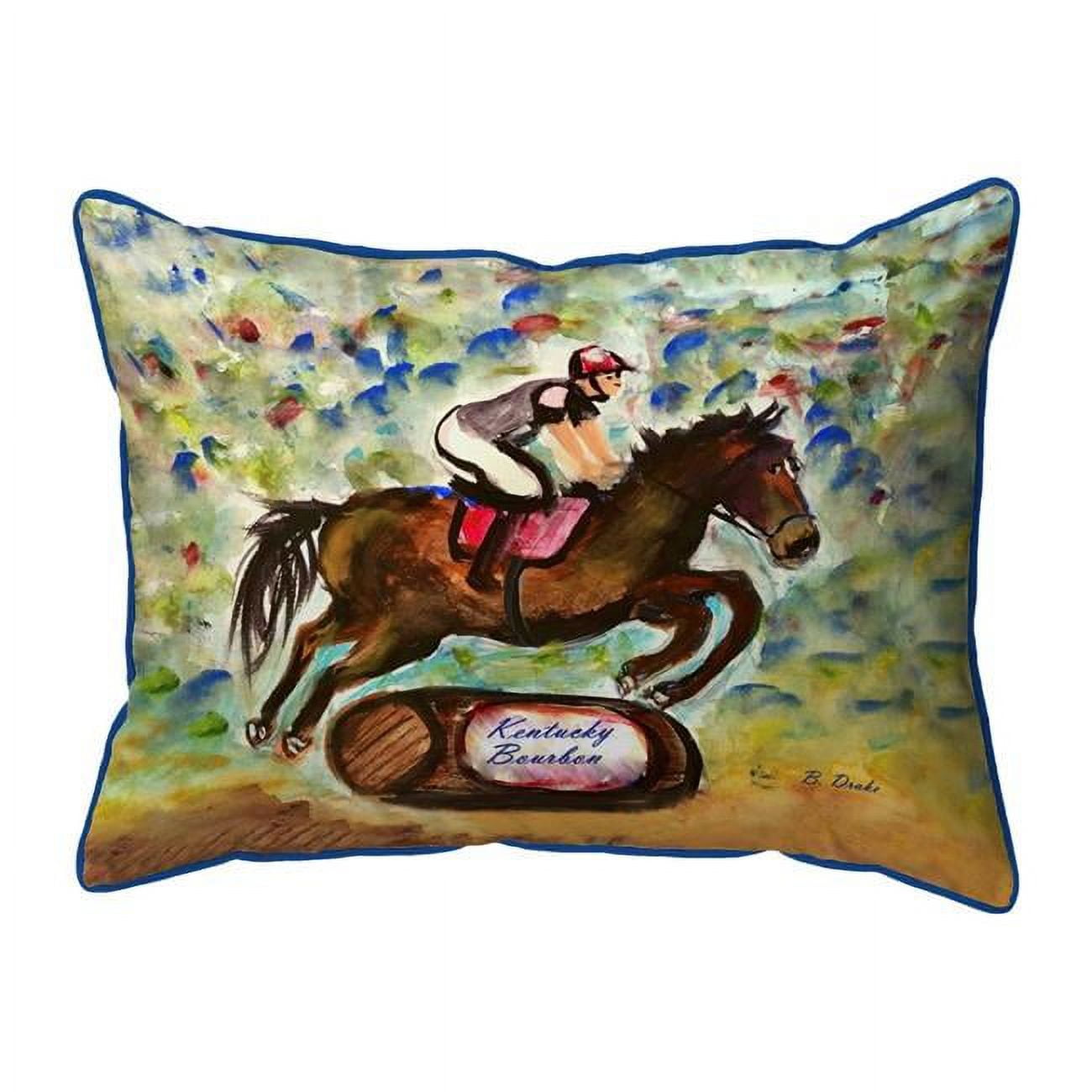 20 x 24 in. Kentucky Bourbon Horse Extra Large Zippered Pillow