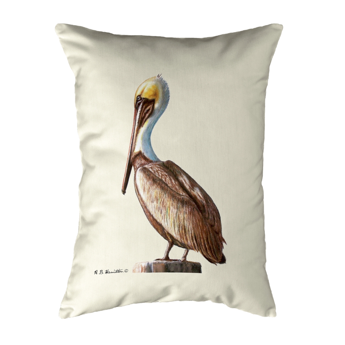 NC035L Pelican No Cord Pillow - 16 x 20 in.