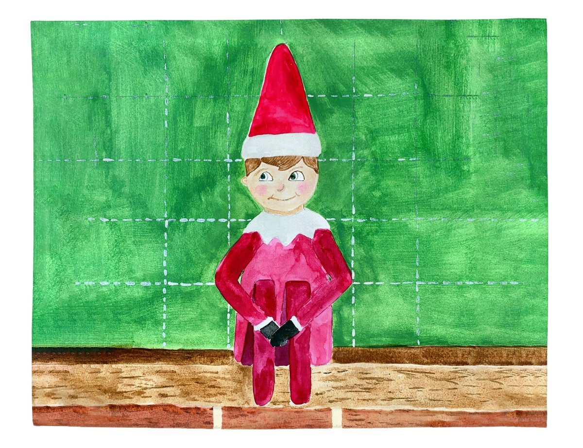 Picture of Betsy Drake PM1473 Drakes Elf Place Mat - 14 x 18 in. - Set of 4