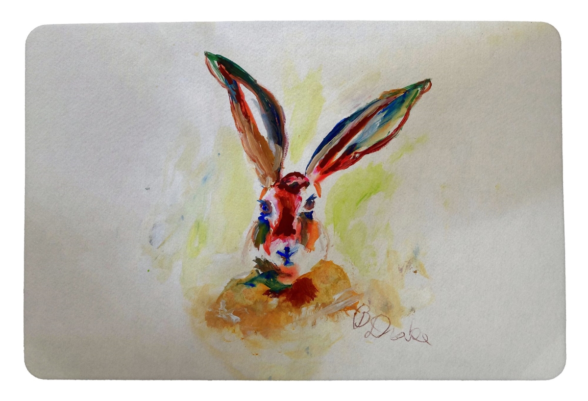 DM1333 Jack Rabbit Door Mat - 18 x 26 in.