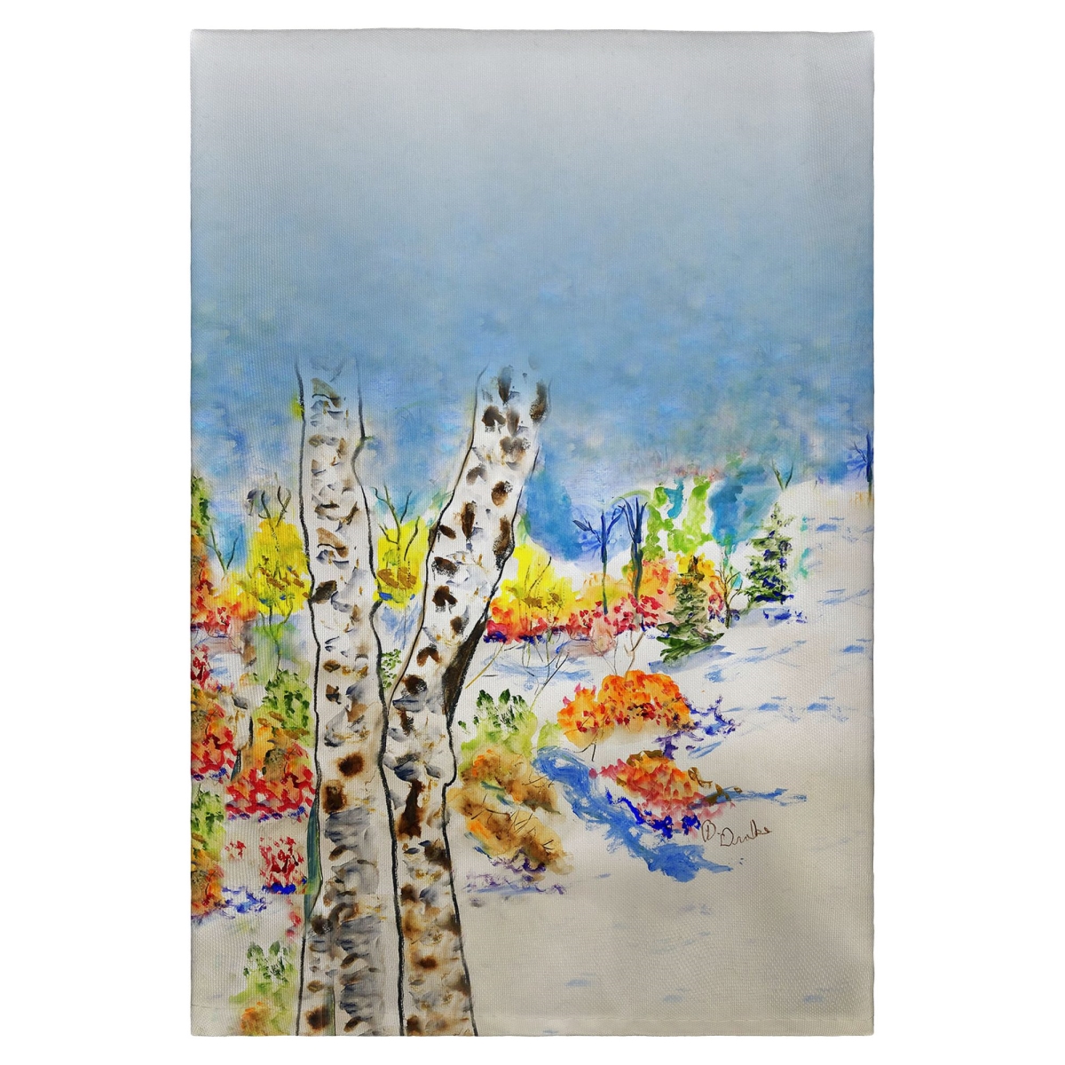 GT1331 White Birch Guest Towel - 20 x 20 in.