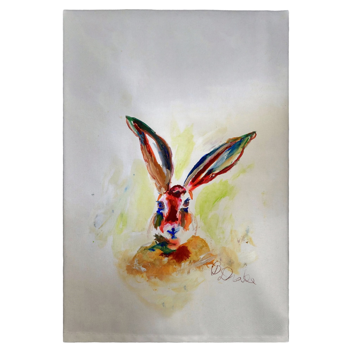 GT1333 Jack Rabbit Guest Towel - 20 x 20 in.