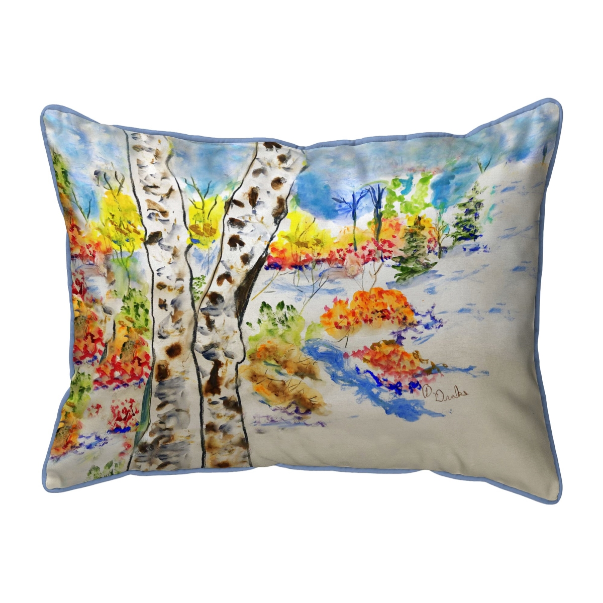 ZP1331 White Birch Extra Large Zippered Pillow - 20 x 24 in.