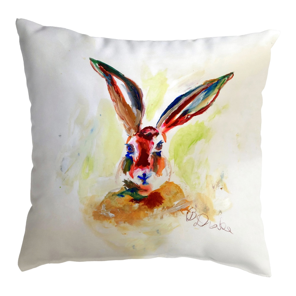 KS1333 Jack Rabbit Small Noncorded Pillow - 12 x 12 in.