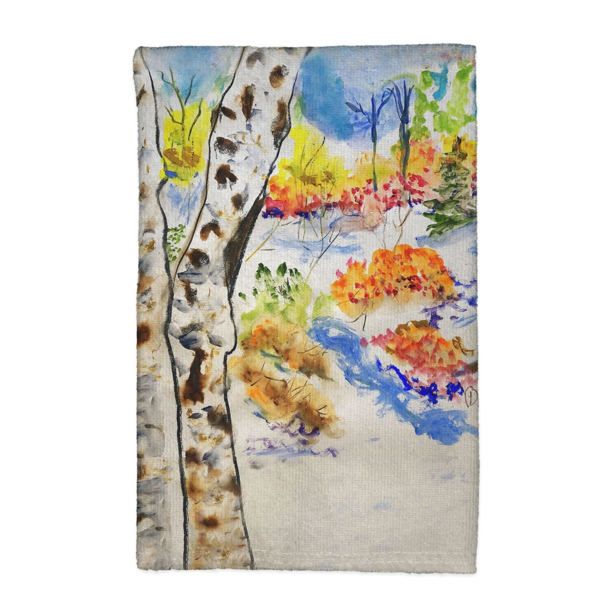 Picture of Betsy Drake KT1331 White Birch Kitchen Towel - 16 x 25 in.