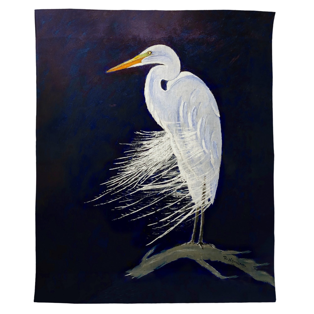 TP1476 Egret Feathers Outdoor Wall Hanging - 24 x 30 in.