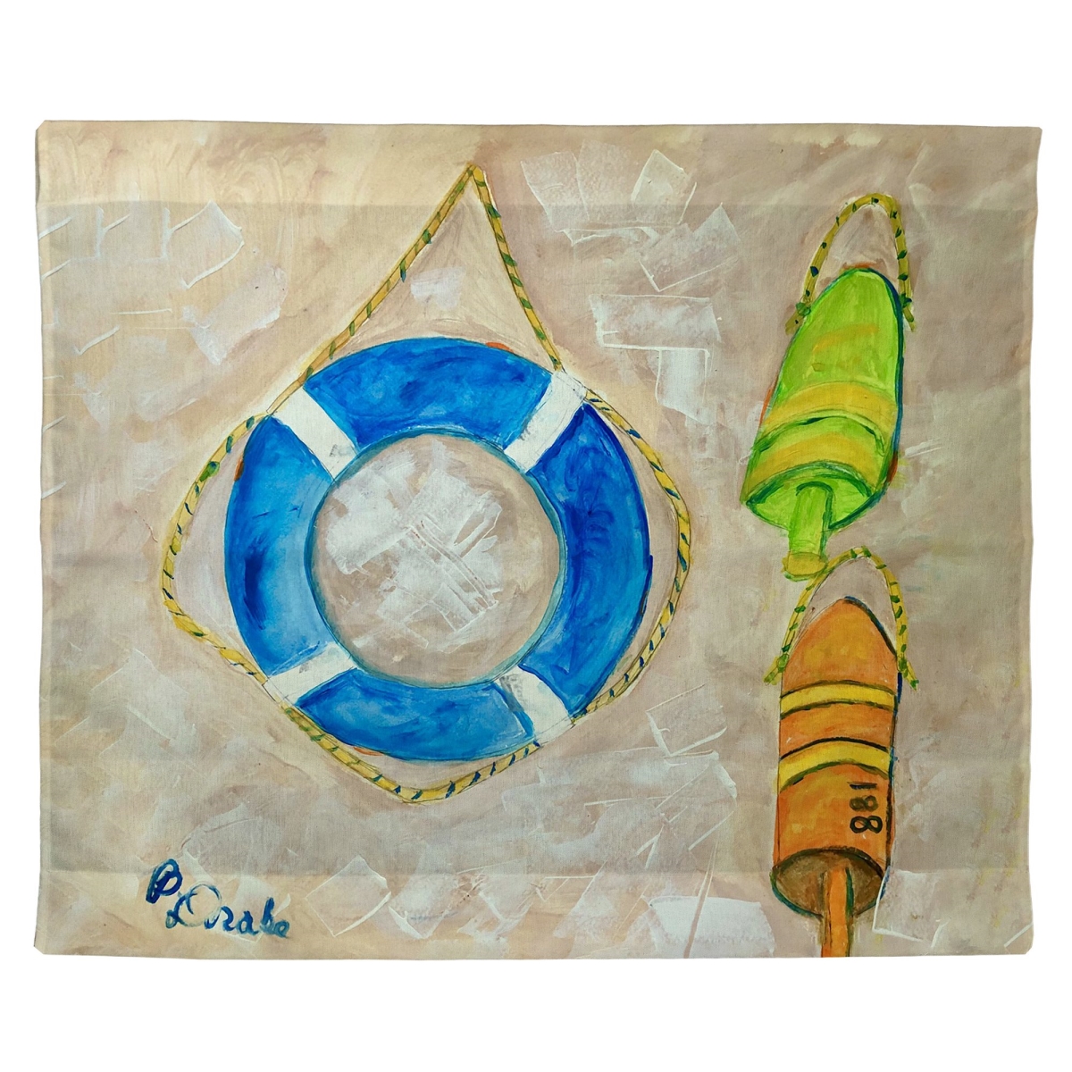 TP1480 Life Preserver Outdoor Wall Hanging - 24 x 30 in.