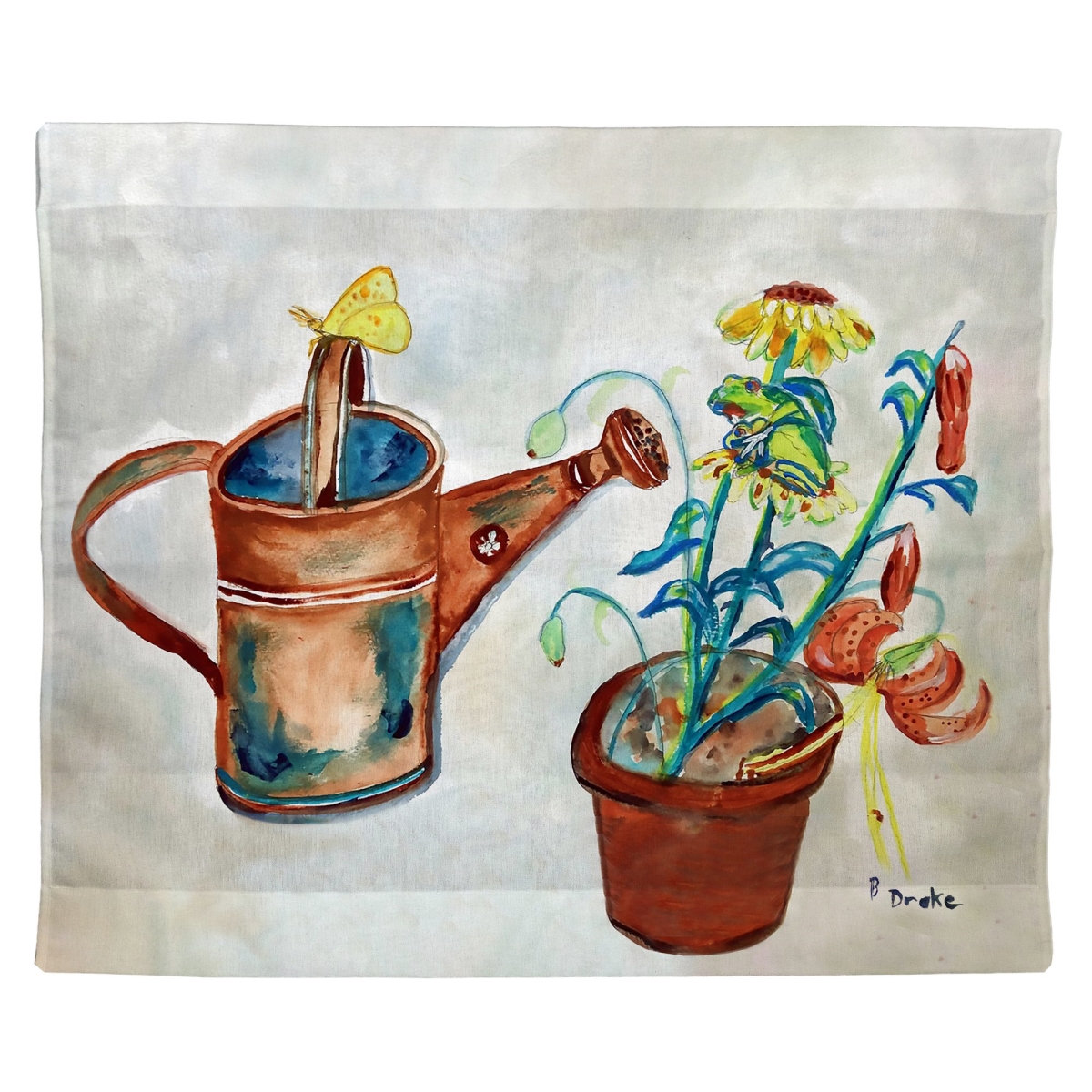 TP1513 Watering Can Outdoor Wall Hanging - 24 x 30 in.