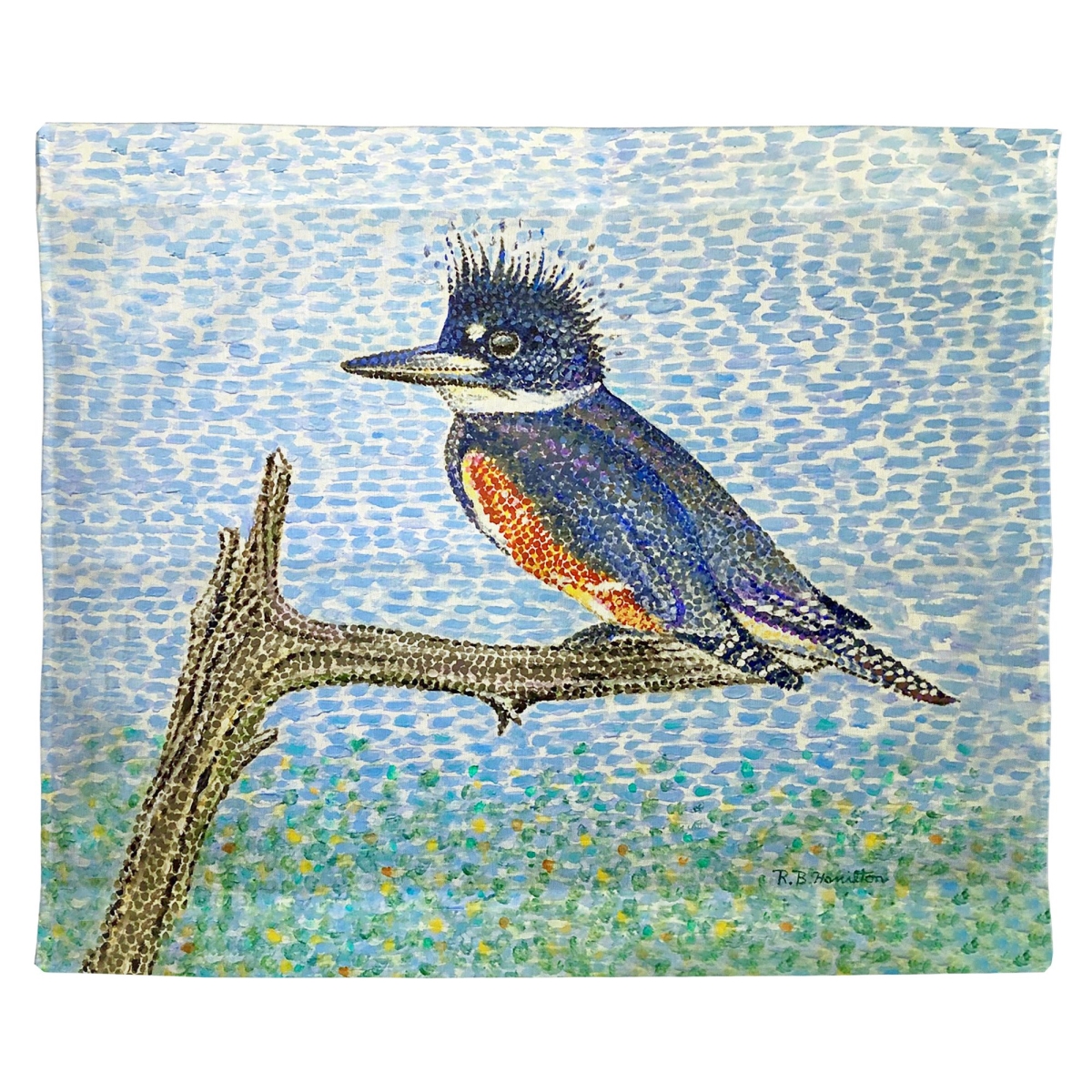 TP1529 Kingfisher Outdoor Wall Hanging - 24 x 30 in.