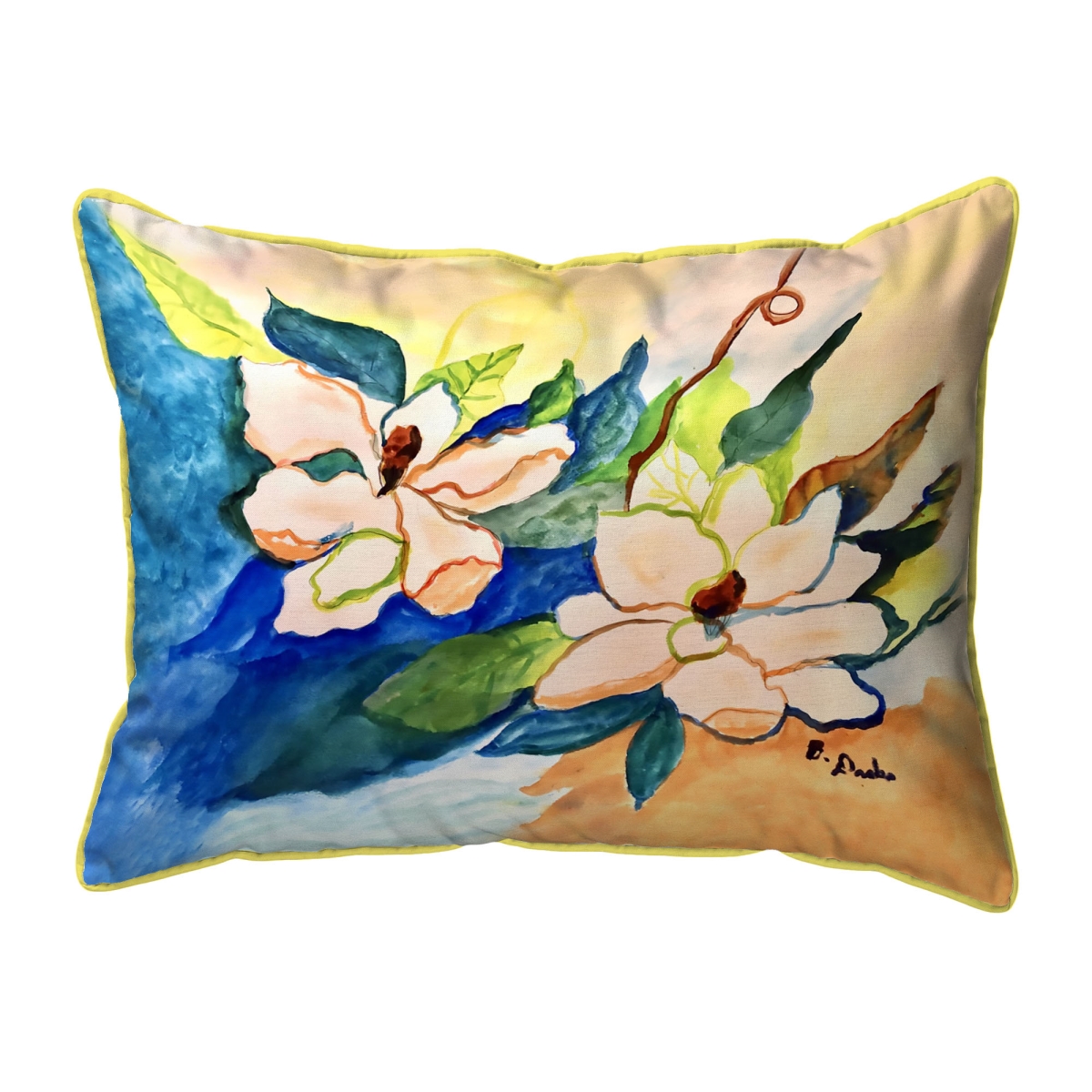 ZP1509 Tree Over Marsh Extra Large Zippered Pillow - 20 x 24 in.