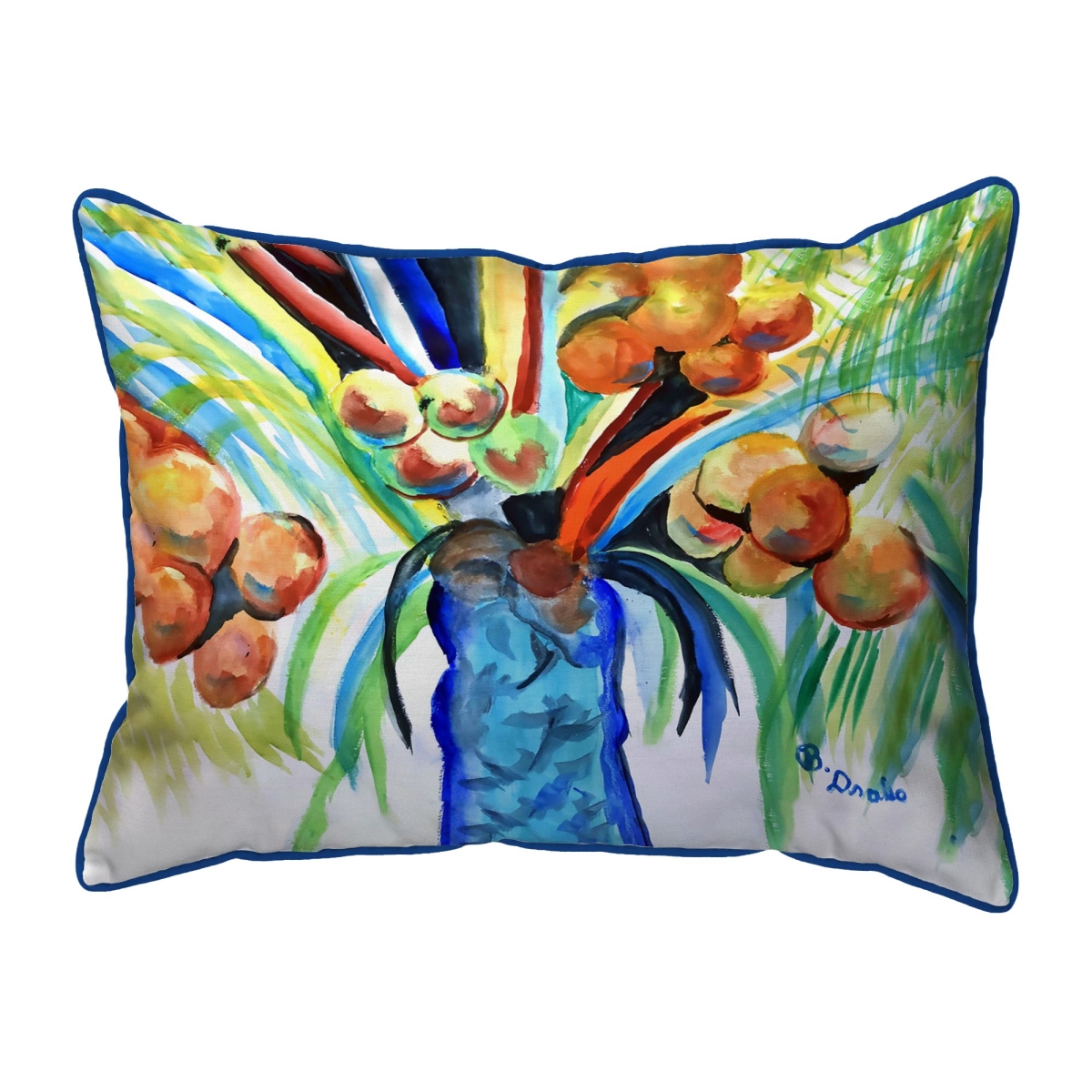 ZP1514 More Coconuts Extra Large Zippered Pillow - 20 x 24 in.