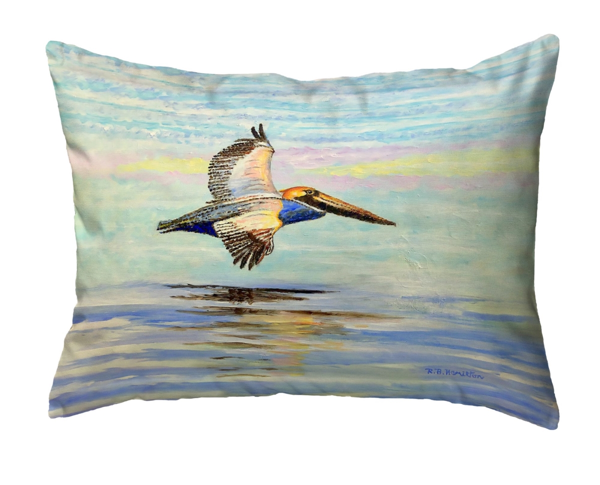 NC1518 Gliding Pelican No Cord Pillow - 16 x 20 in.