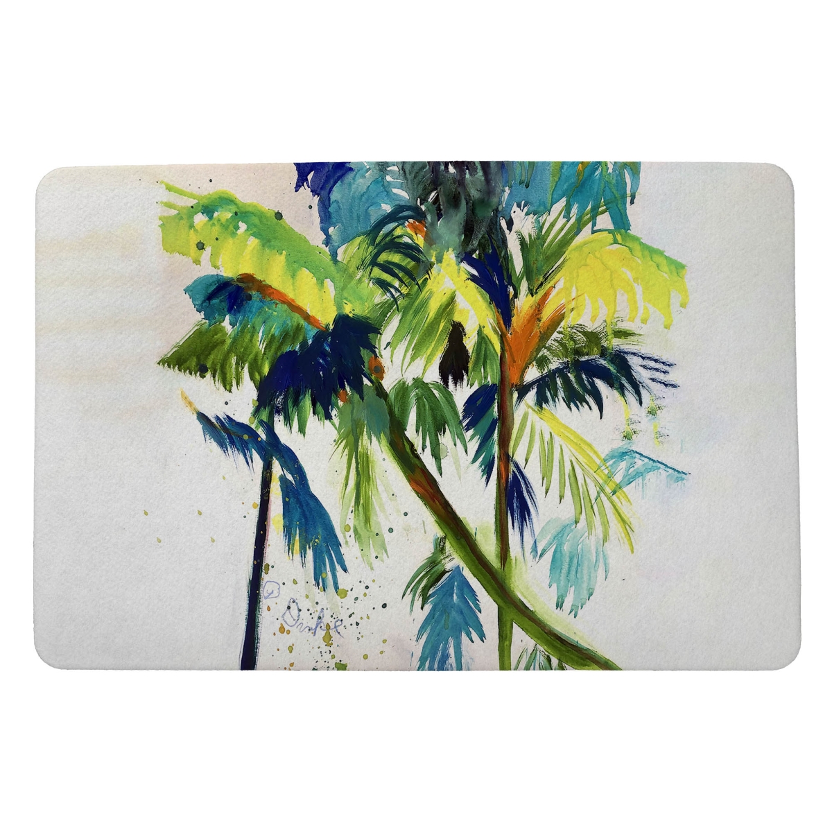 DM1241 Leaning Palm Door Mat - 18 x 26 in.