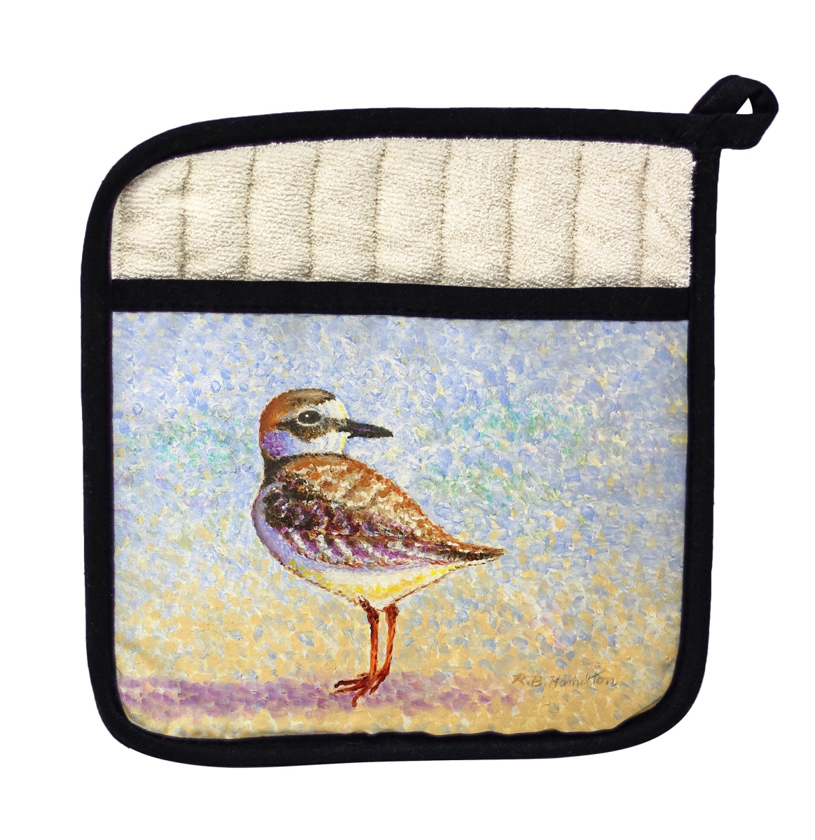 Picture of Betsy Drake PT1322 Wilsons Plover Pot Holder