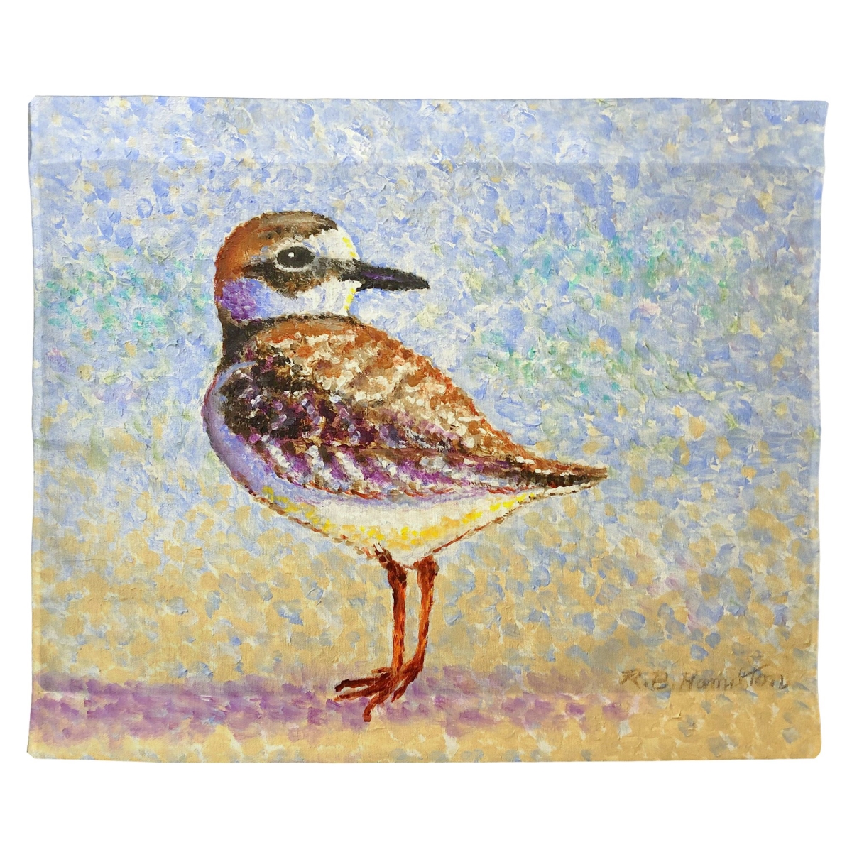 TP1322 Wilsons Plover Outdoor Wall Hanging - 24 x 30 in.