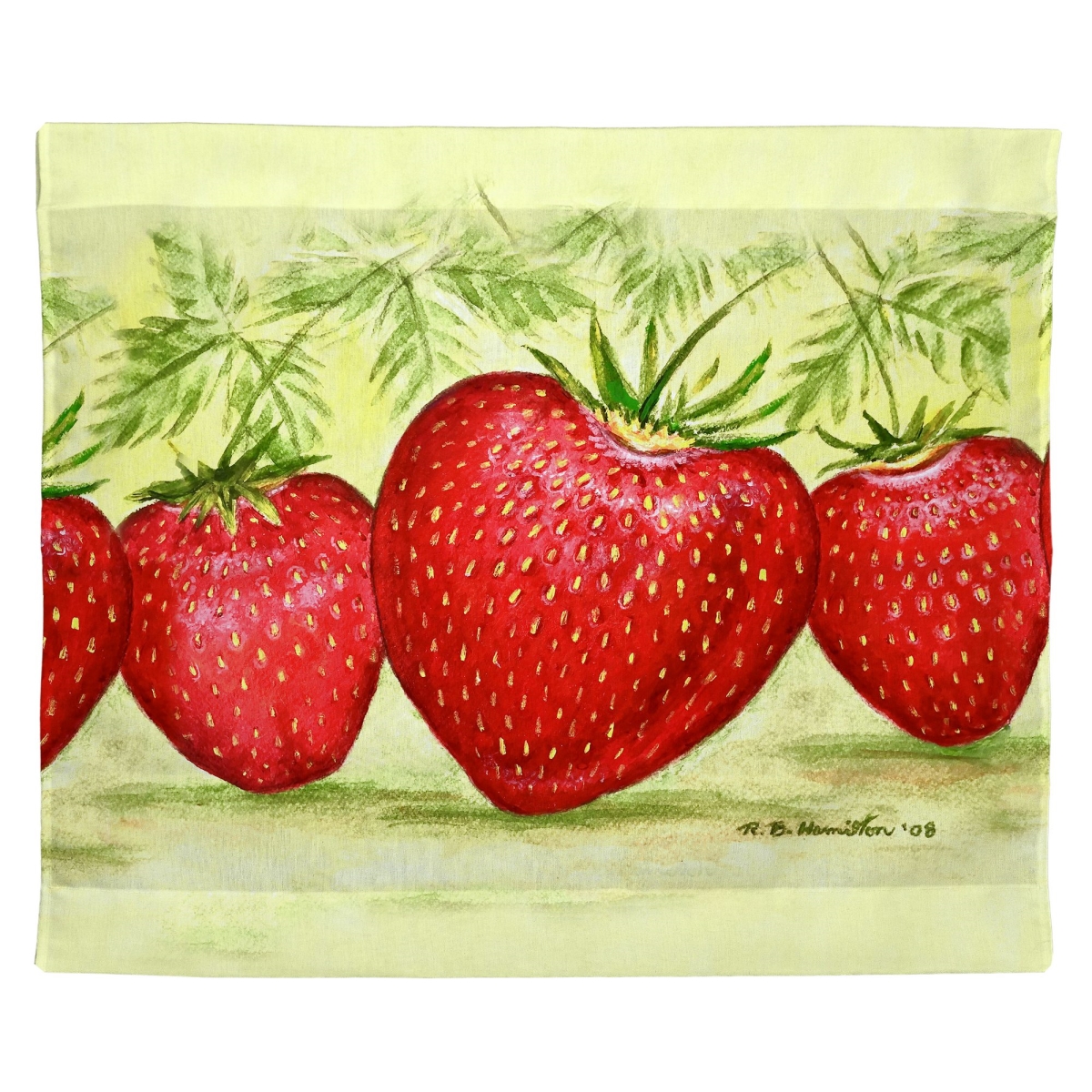 TP1325 Strawberries Outdoor Wall Hanging - 24 x 30 in.