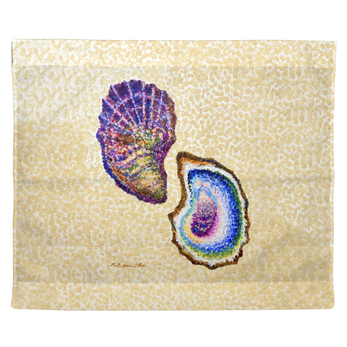 TP1329 Two Oysters Outdoor Wall Hanging - 24 x 30 in.